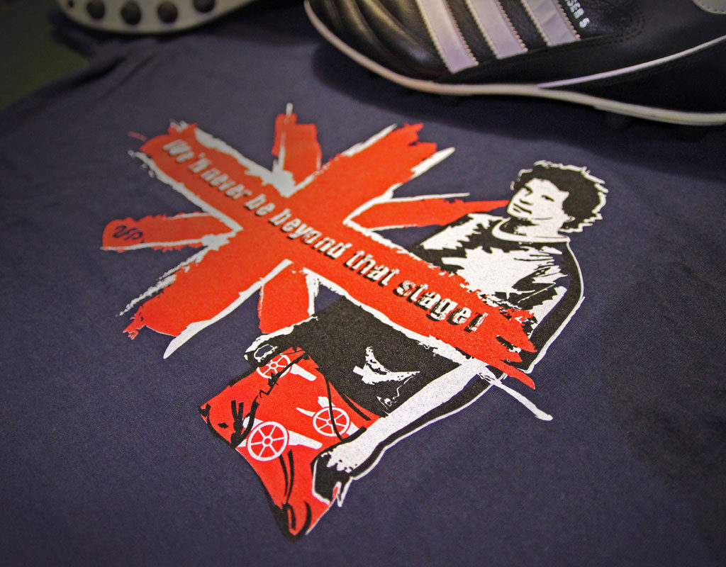 Maglietta film febbre a 90 Union Jack