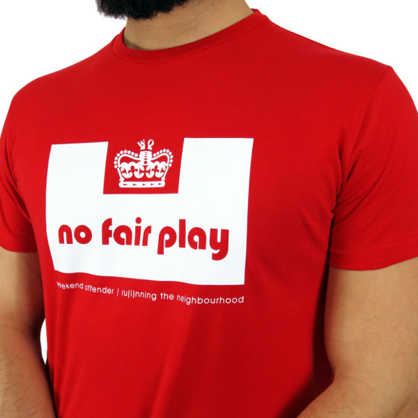 Weekend Offender x No Fair Play - Red