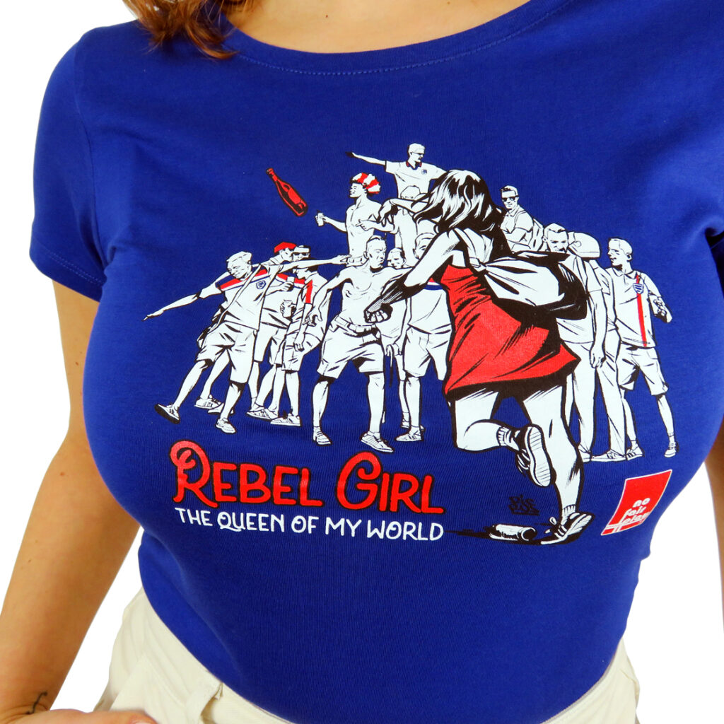 Rebel Girl T-Shirt Casual