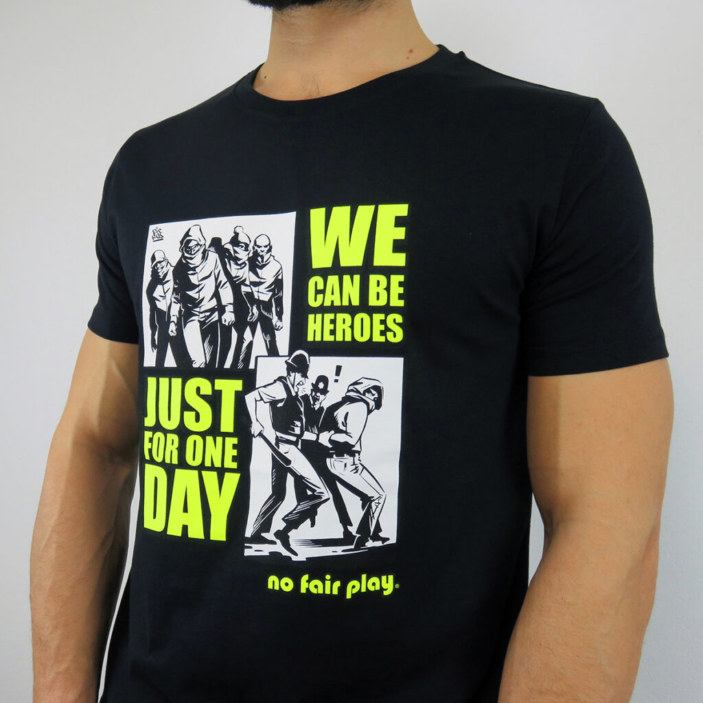 T-Shirt Bowie No Fair Play