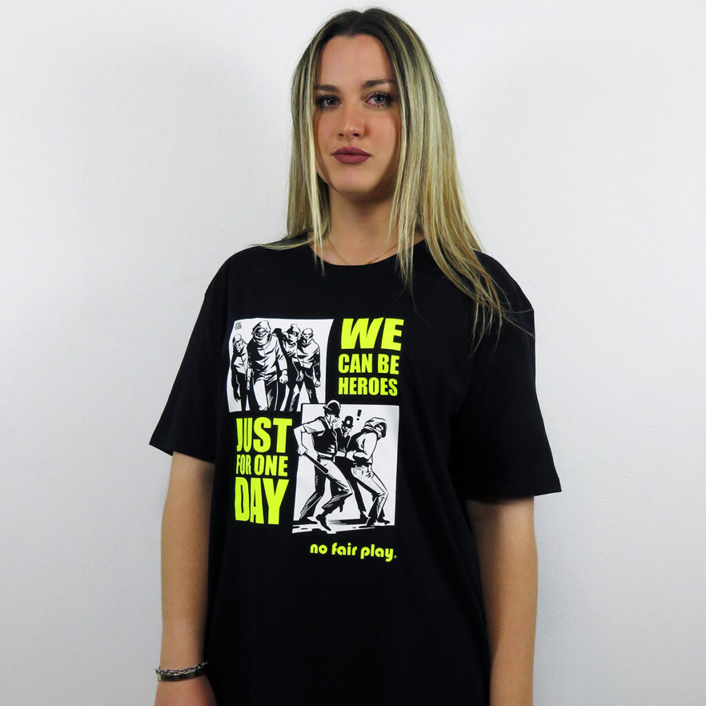 Heroes T-Shirt Nera