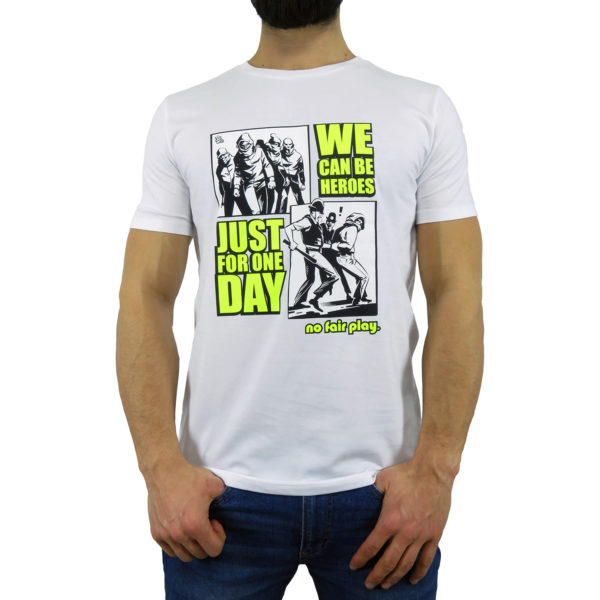 We Can Be Heroes - T-Shirt Bianca